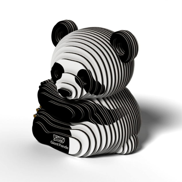 EUGY Panda velká 3D kartonová skládačka
