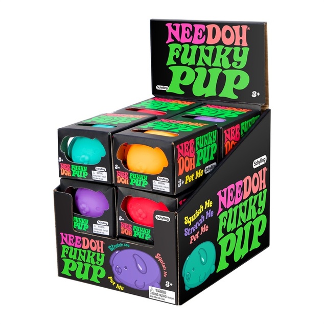 Schylling Funky Pup Hase NeeDoh 1 Stk.