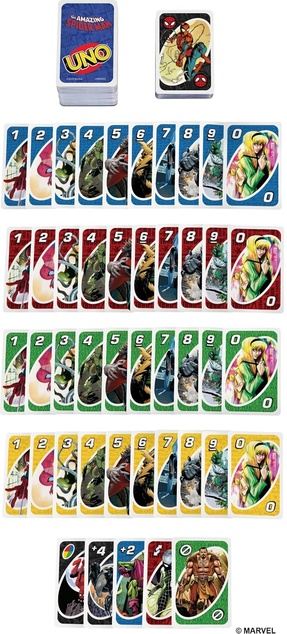 Mattel UNO Der erstaunliche Spider-Man