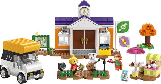 LEGO® Animal Crossing™ 77052 K.K. a koncert na námestí