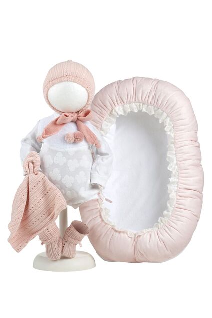Llorens M740-88 oblečenie pre bábiku bábätko NEW BORN veľkosti 40–42 cm s doplnkami
