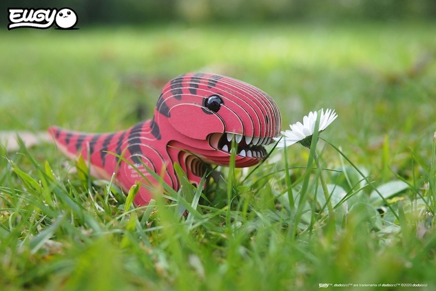 EUGY Tyranosaurus 3D kartonová skládačka