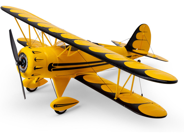 E-flite Waco 0.55m SAFE Select BNF Basic žlté