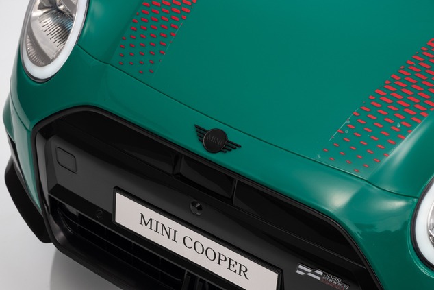 Elektrické autíčko BMW Mini Cooper 12V, zelené, USB Vstup s Bluetooth pripojením na MP3 Pr
