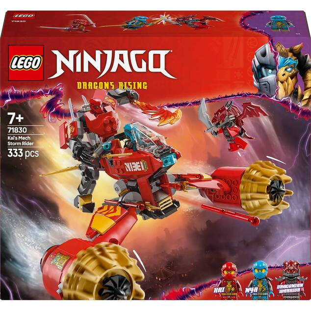 LEGO® Ninjago 71830 Kaiov búrkový jazdec a drak