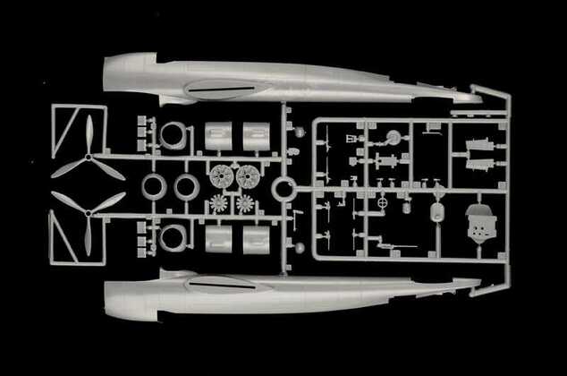 Model Kit letadlo 1488 - Do 217K with Fritz X (1:72)