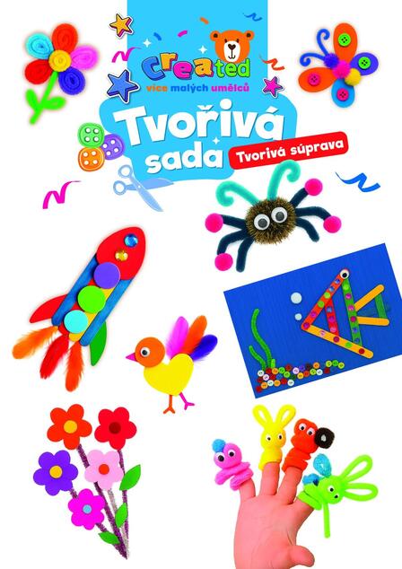 Tvorivá sada created v plastovom boxe 26x12cm