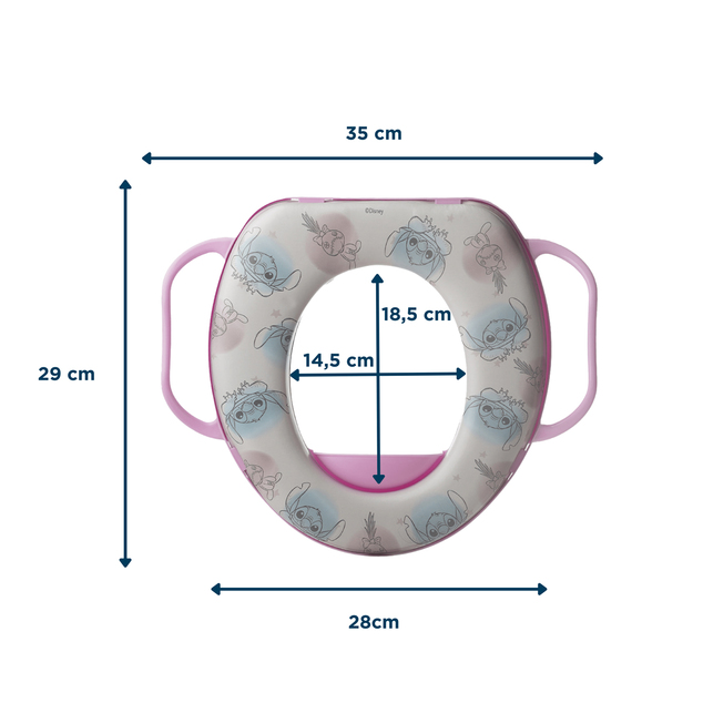 Weicher WC-Adapter, LILO &amp; STITCH