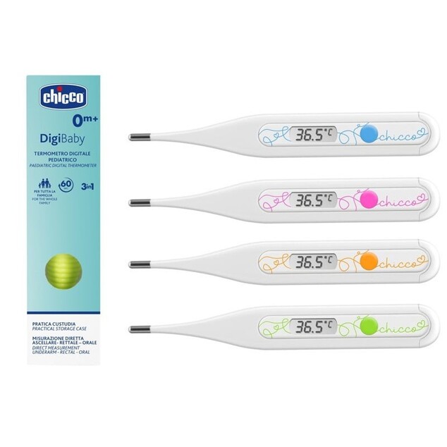 CHICCO Дигитален термометър Digi Baby син