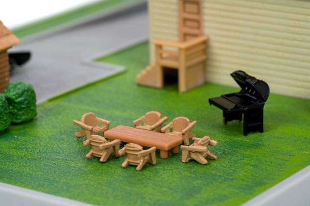 Rýchlo a zbesilo Nanodiorama Dominikov dom s autíčkami