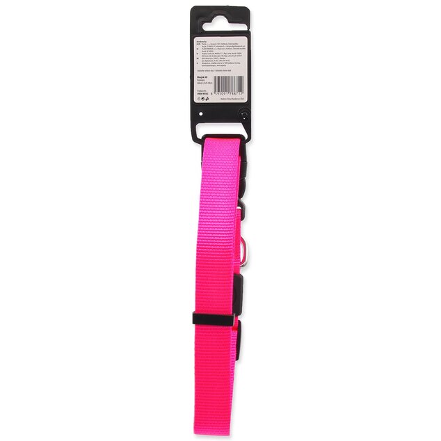 Obojok Active Dog Premium L ružový 2,5x45-68cm