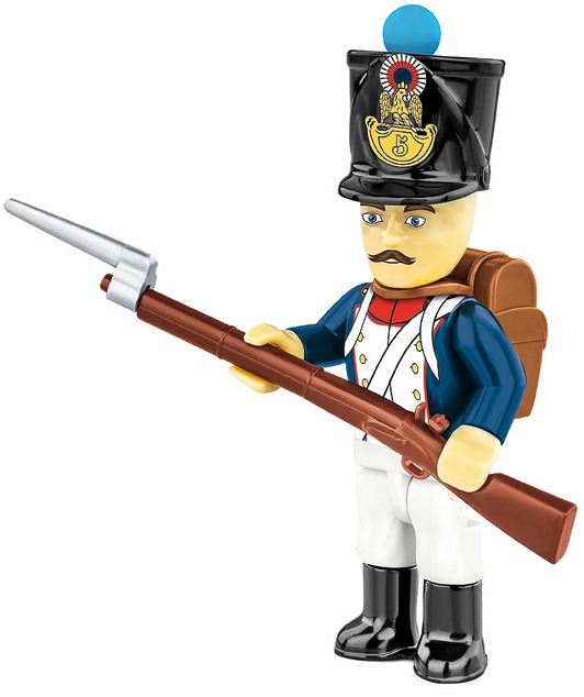Cobi 20090 Napoleon - Francúzsky vojaci, 3 figúrky s doplnkami, 41k