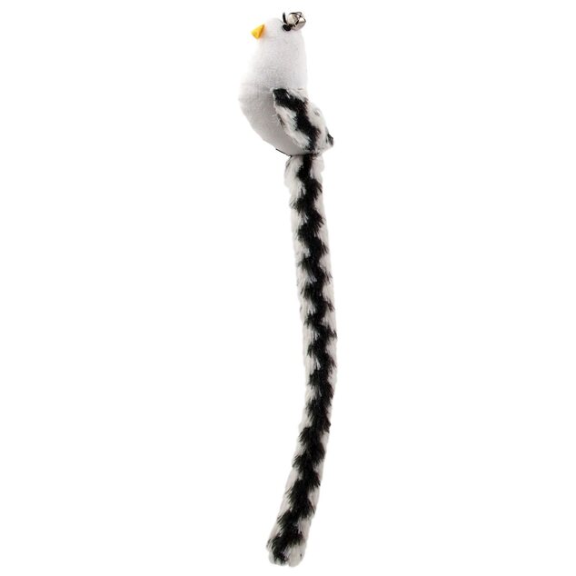 Hračka Magic Cat palička myška bavlna s catnipom 22cm+45cm 24ks