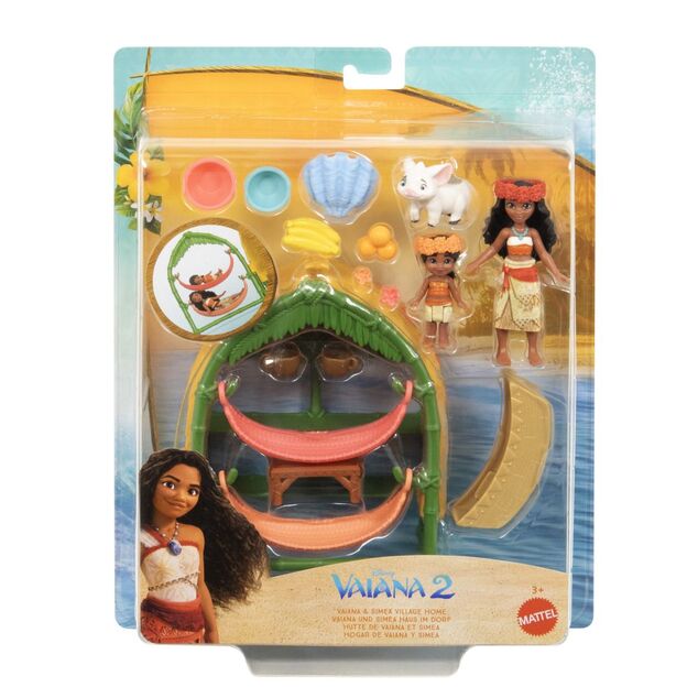 Mattel Vaiana malá bábika a sestra v dedinke