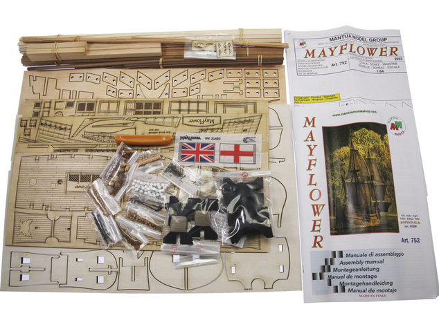 Kit Mantua Model Mayflower 1:64