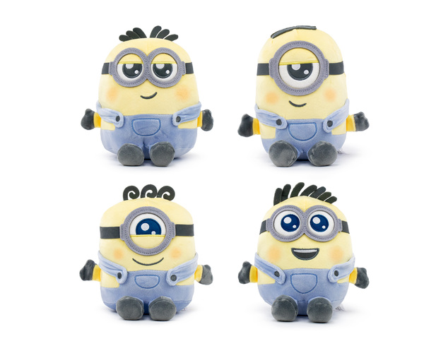 MINIONS KAWAII cu zâmbet ușor jucărie de pluș 21cm