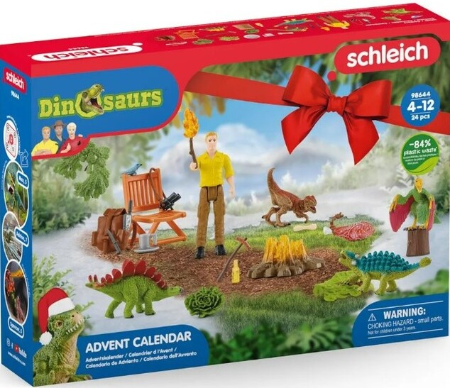 Calendariul Advent Schleich - Dinozauri