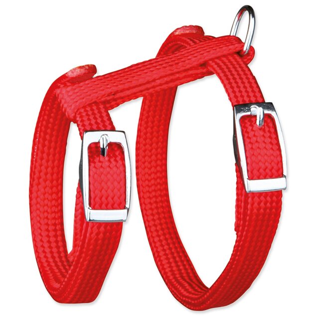 Set Trixie Postroj a vodítko nylon mix farieb  22-42cm, 1,25m