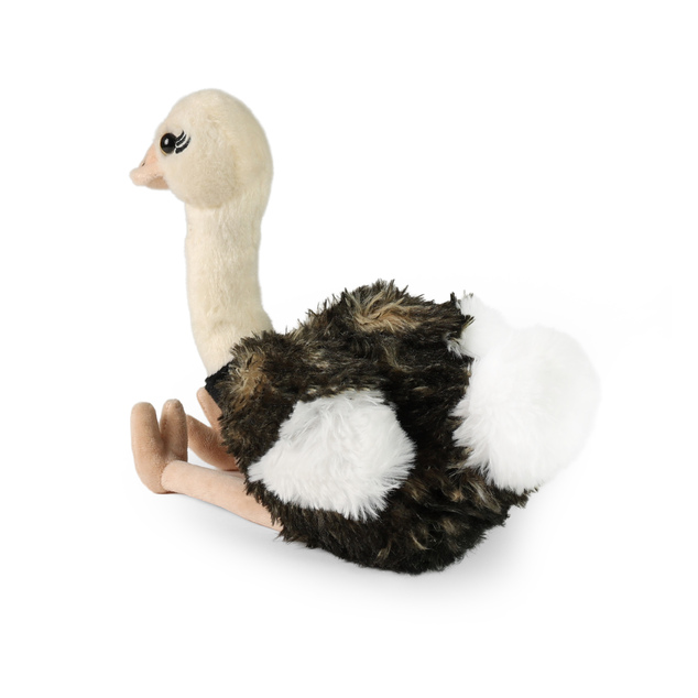 Autruche en peluche 33 cm ECO-FRIENDLY PLUSH WORLD