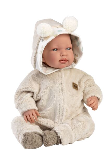 Llorens M844-03 oblečenie pre bábiku bábätko NEW BORN veľkosti 43–44 cm