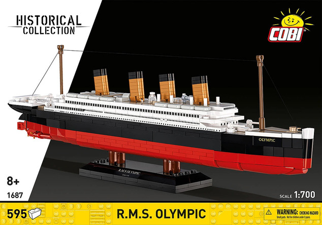 Cobi 1687 R.M.S. Olympic, 1:700, 595 k