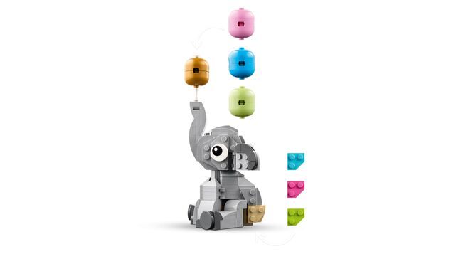 LEGO® 40814 Slonie mláďa na oblohe