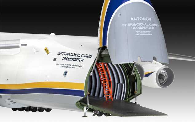 Plastikmodellbausatz Flugzeug 03807 - Antonov An-124 Ruslan (1:144)