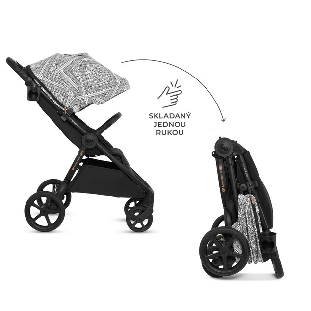 Kinderkraft Kočík športový Mitzy Lunar Black Bizuu