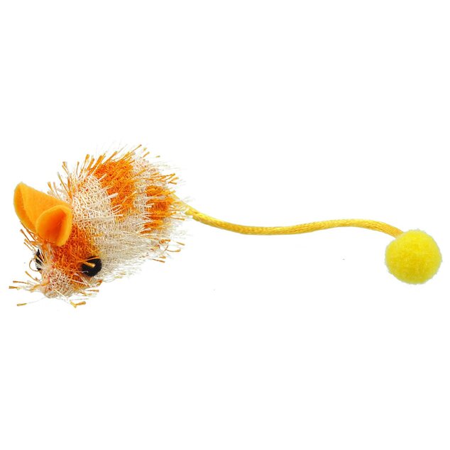 Hračka Magic Cat myška plyš, bavlna s catnipom 6cm 60ks