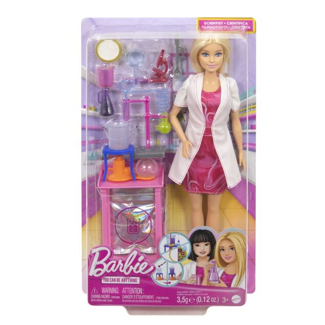 Mattel Barbie Bábika v povolania - Vedkyňa