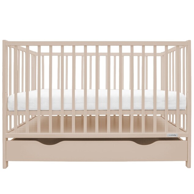 Dječji krevetić s ladicom New Baby BASIC kašmir