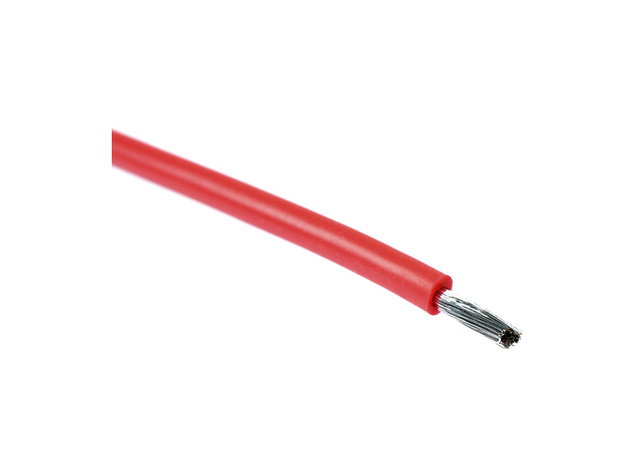 Kábel so silikónovou izoláciou Powerflex 20AWG červený (1m)