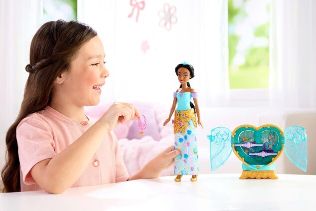 Mattel Disney Princess Jewel Reveal™ Jasmine con sorpresa