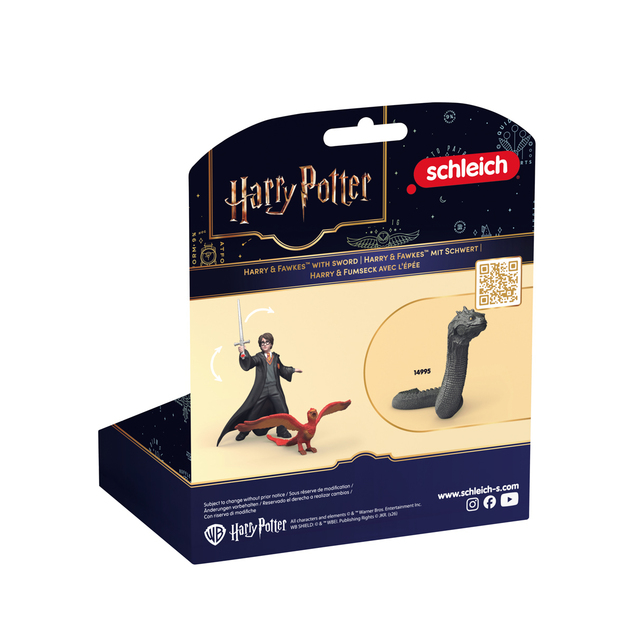 Schleich Harry Potter - Harry &amp; Fawkes mit Schwert