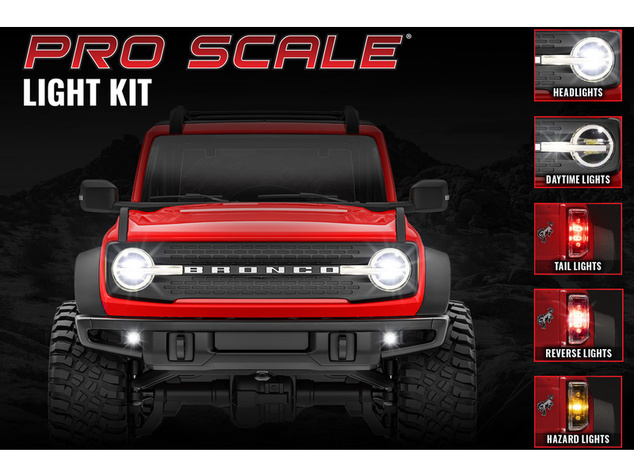 Kompletna LED rasvjeta Traxxas (za #9711)
