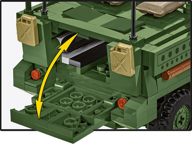 Cobi 2635 Fegyveres Erők STRYKER M1126 ICV, 1:35, 661 k