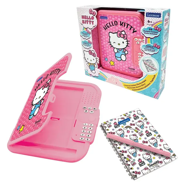 Elektronický zápisník Secret Safe - Hello Kitty