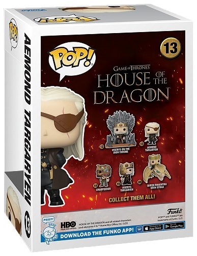 Funko POP TV: HotD S2 – Aemond Targaryen mit CH