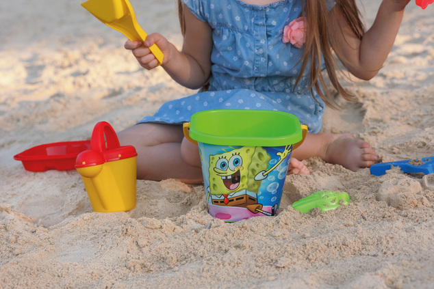 Wader Sada do piesku - 7 ks - SpongeBob