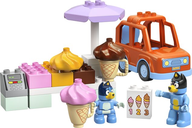 LEGO® DUPLO® 10458 Bluey a výlet na zmrzlinu