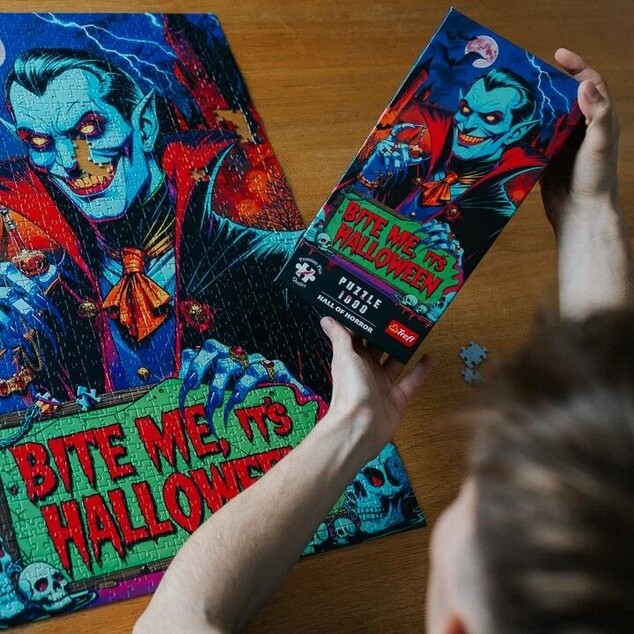 Trefl Puzzle Premium Plus Quality 1000 Зала на ужасите: Вампир