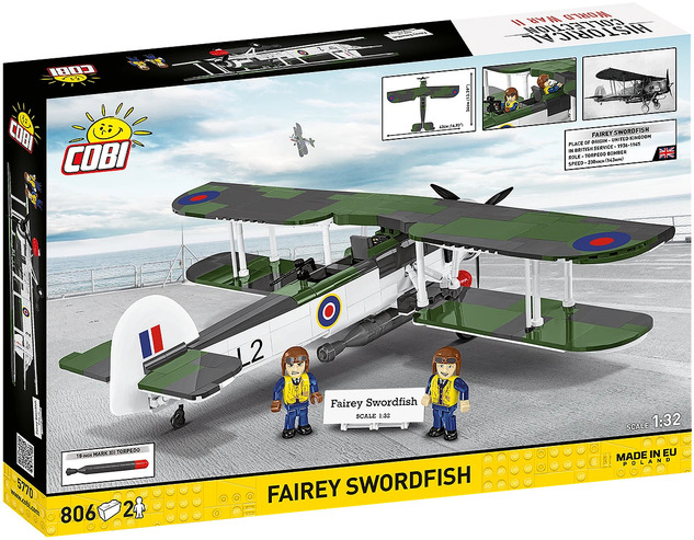 Cobi II WW FAIREY SWORDFISH, 1:32