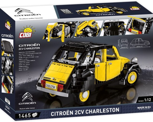 Cobi Citroen 2CV Charleston, 1:12, 1463 CP