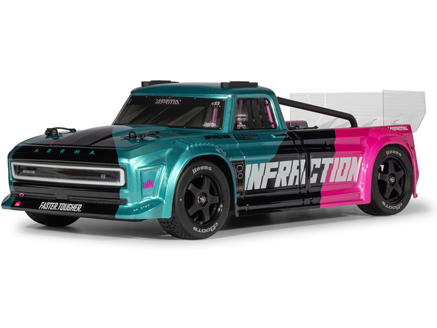 Arrma Infraction 223S DSC BLX 1:8 RTR čierna