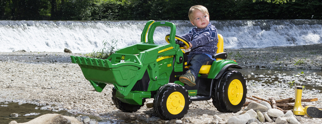 Peg Pérego John Deere Ground Loader 12V - 330W zelená
