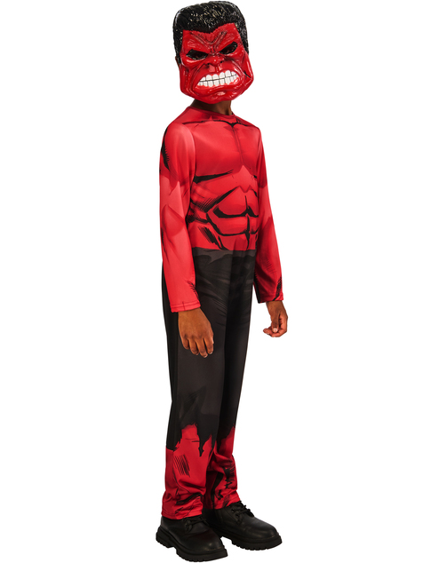 AVENGERS Hulk rot Kinderkostüm Größe XS(110-116cm)