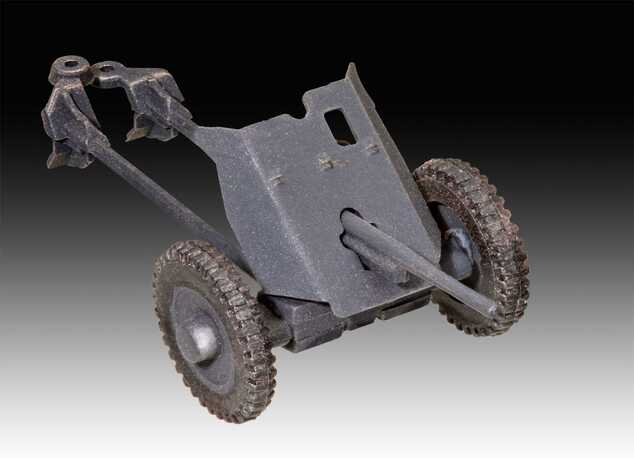 ModelSet military 63344 - Krupp Protze Kfz 69 with 3.7cm Pak (1:76)