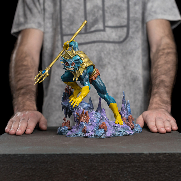 Iron Studios Masters of the Universe - Mer-Man Szobor BDS Art Scale 1/10