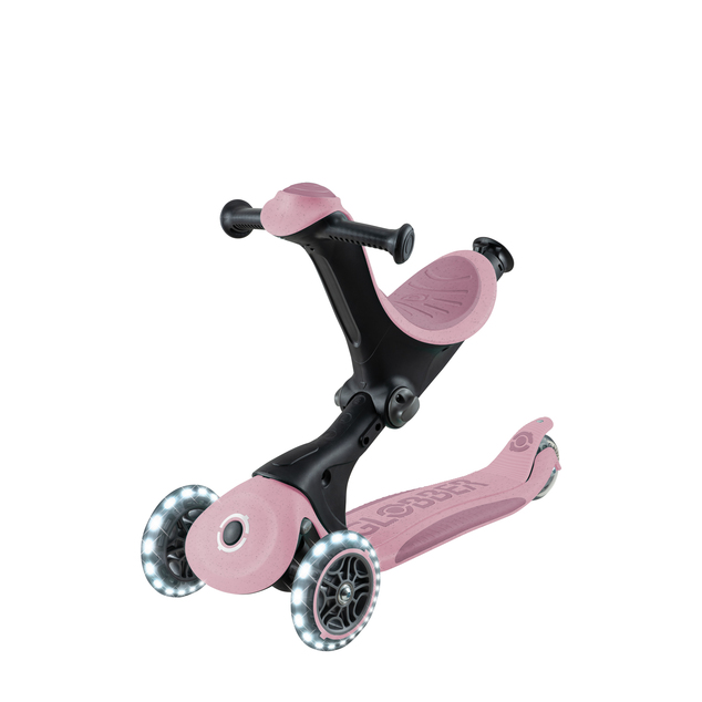 Globber kolobežka Go Up deluxe lights ecologic 360 ° blueberry