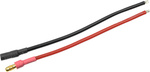 Konektor pozlátený 3.5mm s káblom kábel 14AWG 10cm (1 pár)